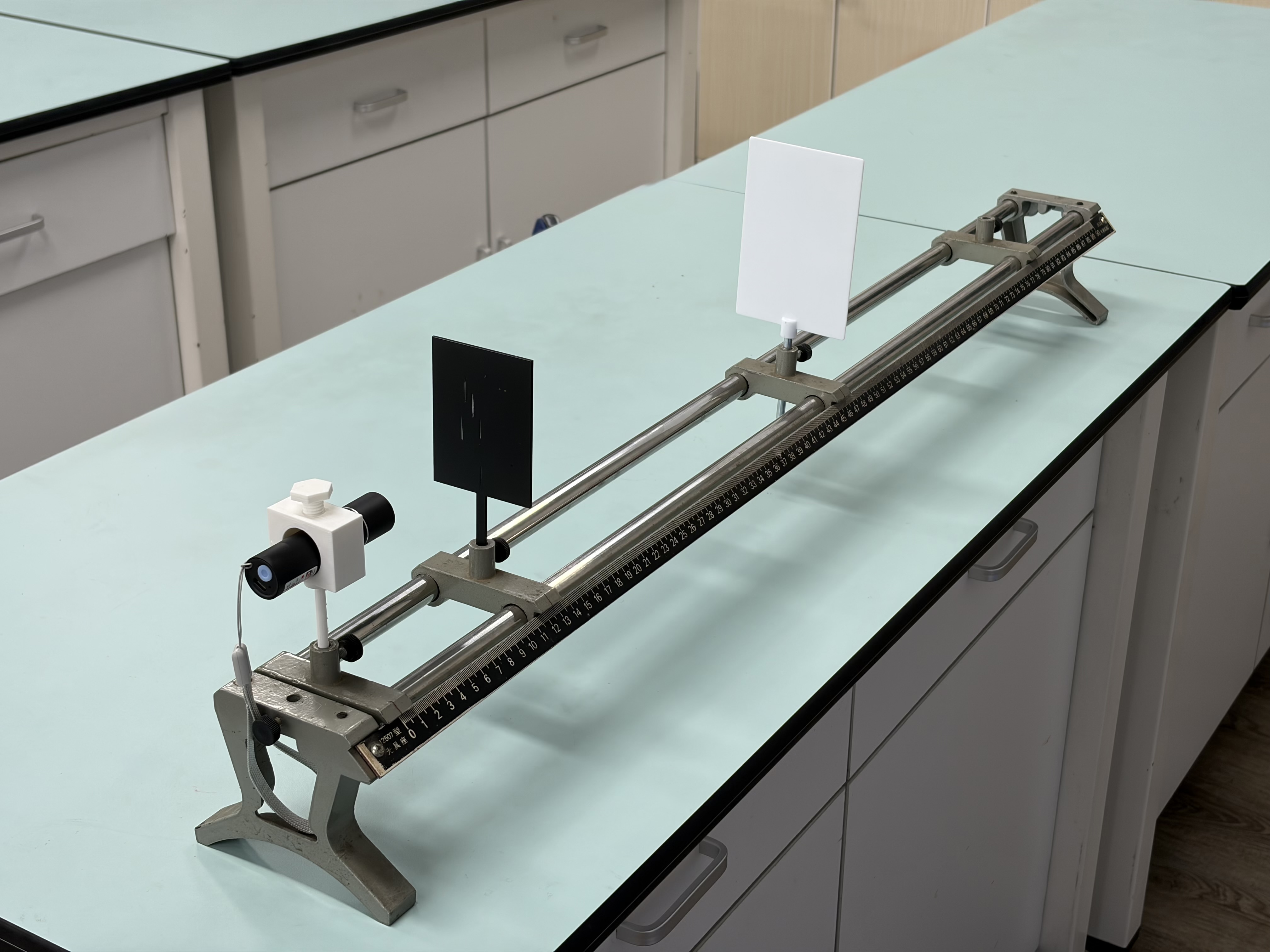Student-built optical path